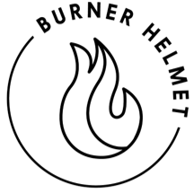 Burner Helmet logo