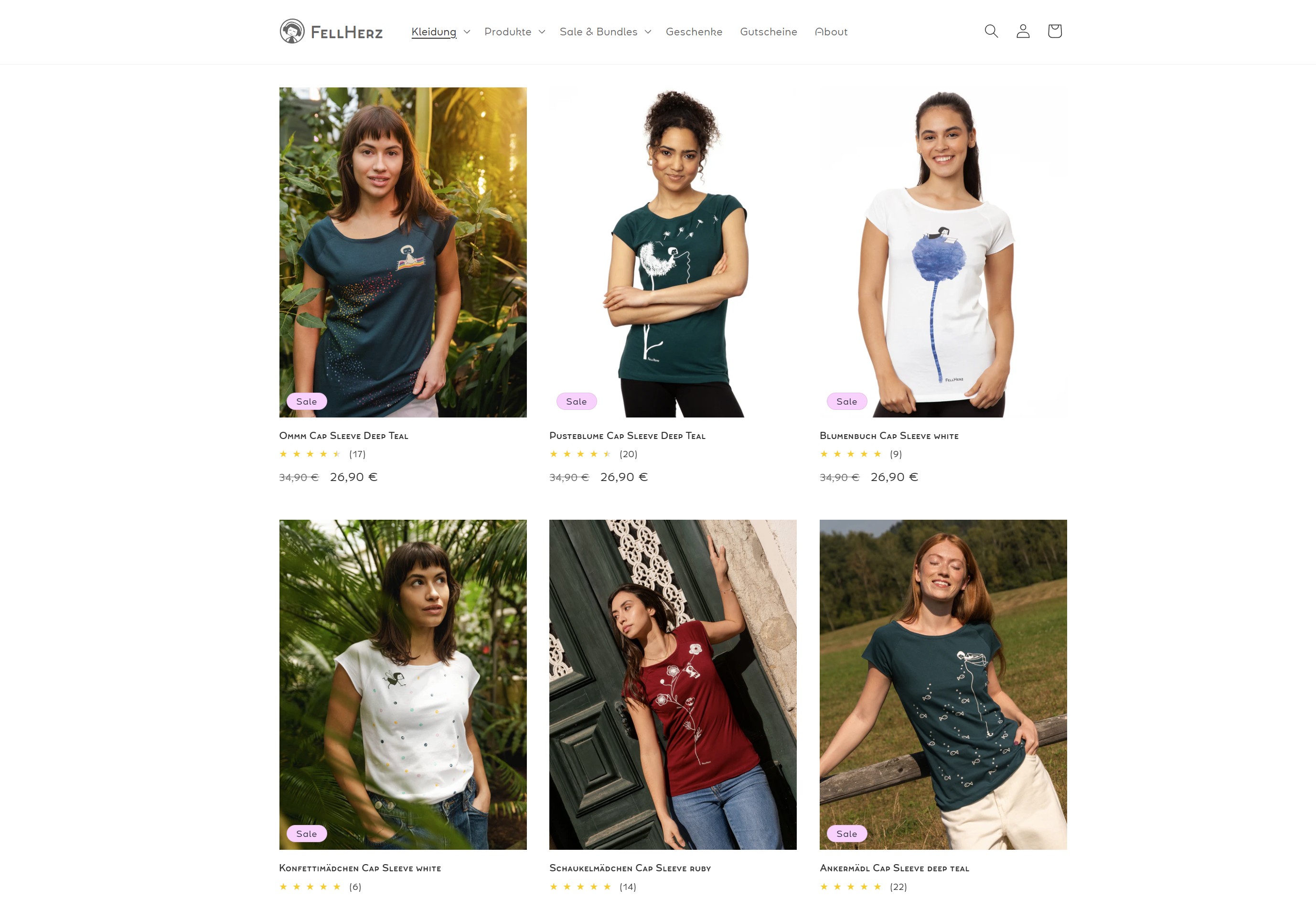 Website Vorschau von FellHerz