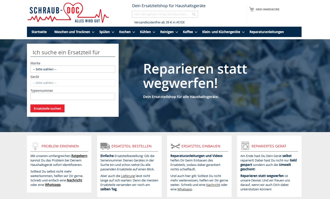 Website Vorschau von Schraub-Doc