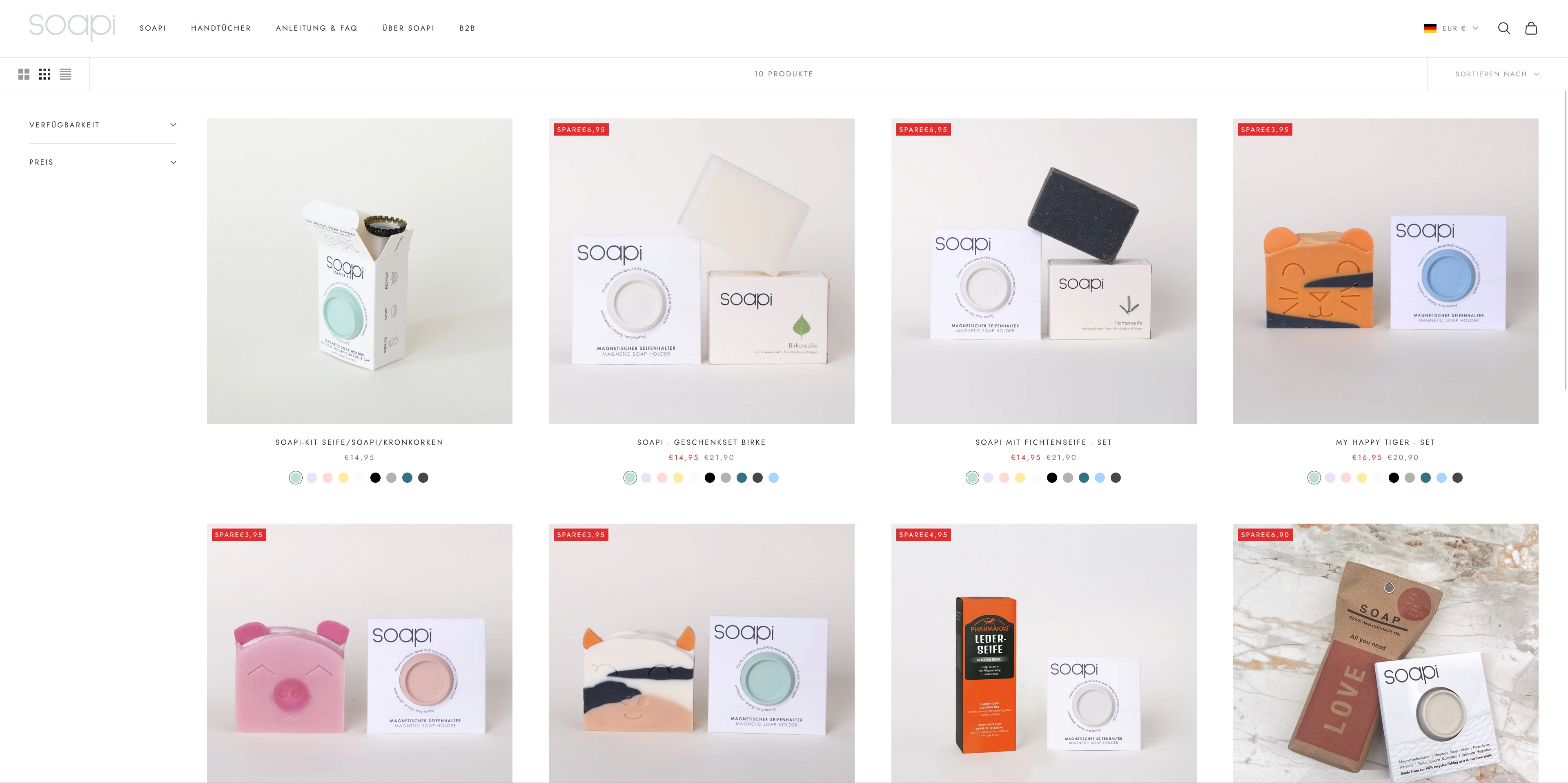 Website Vorschau von Soapi